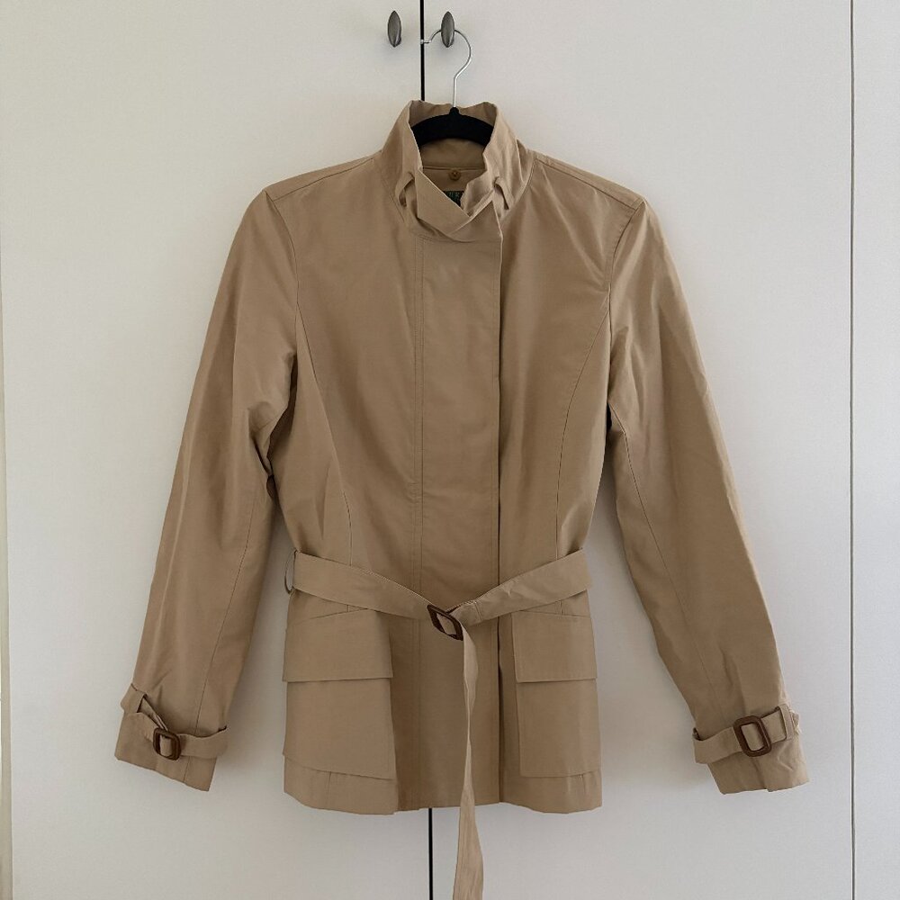LAST CHANCE Ralph Lauren Petite XS Cotton Safari Jacket